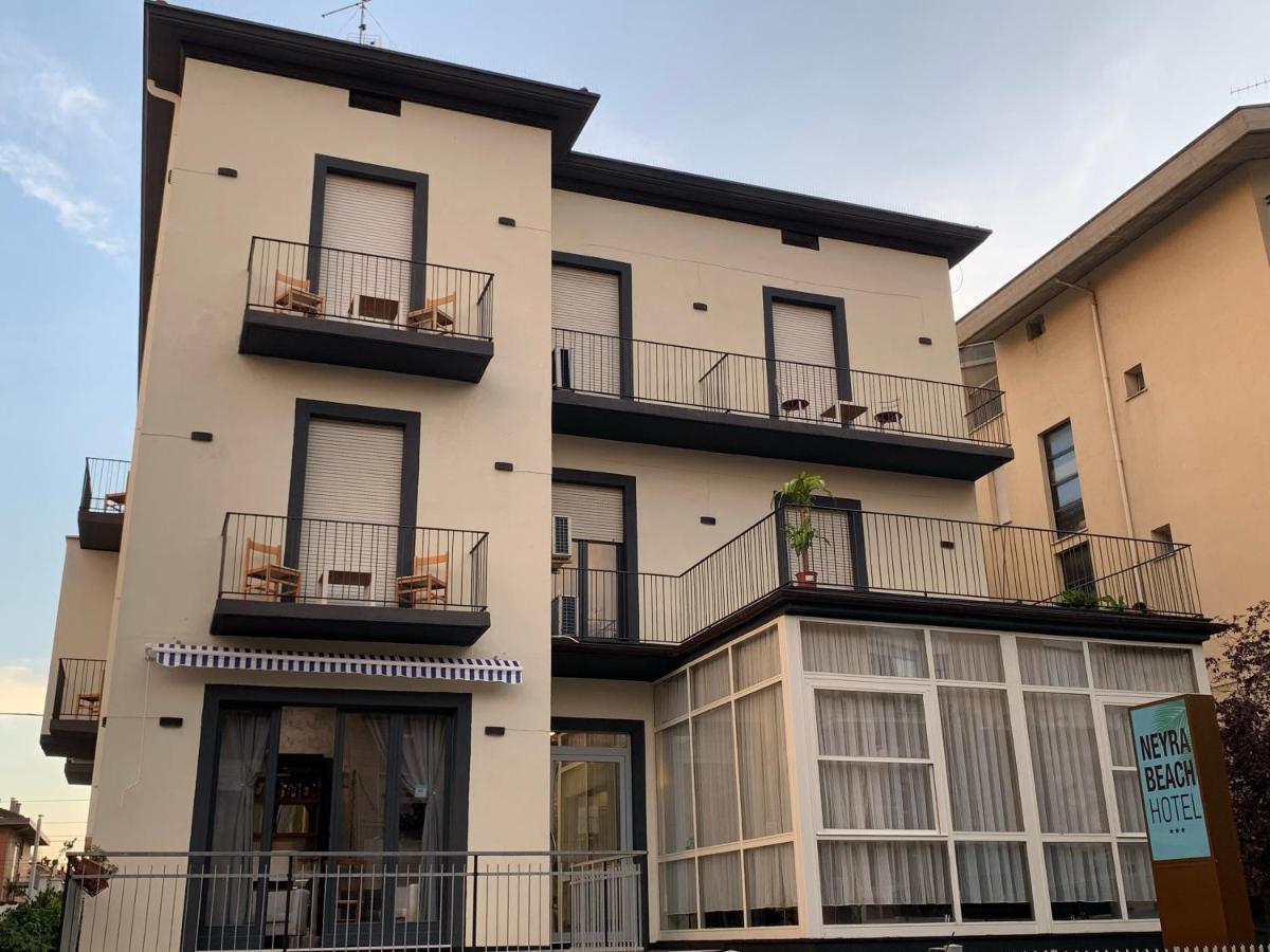 Hotel Neyra Beach Rimini Exterior foto